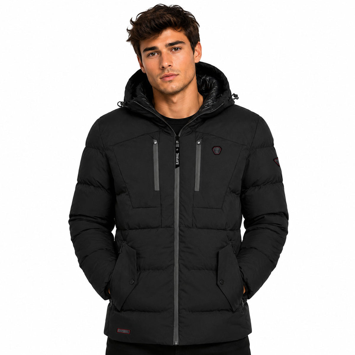 CACHOTORAL Kaporal Homme - Parka Noir