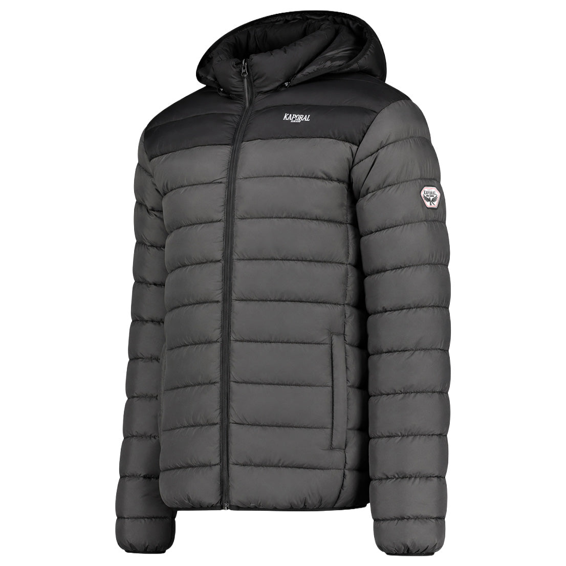 AMIGOCLERC HOOD Kaporal Homme - Doudoune Dark Grey e