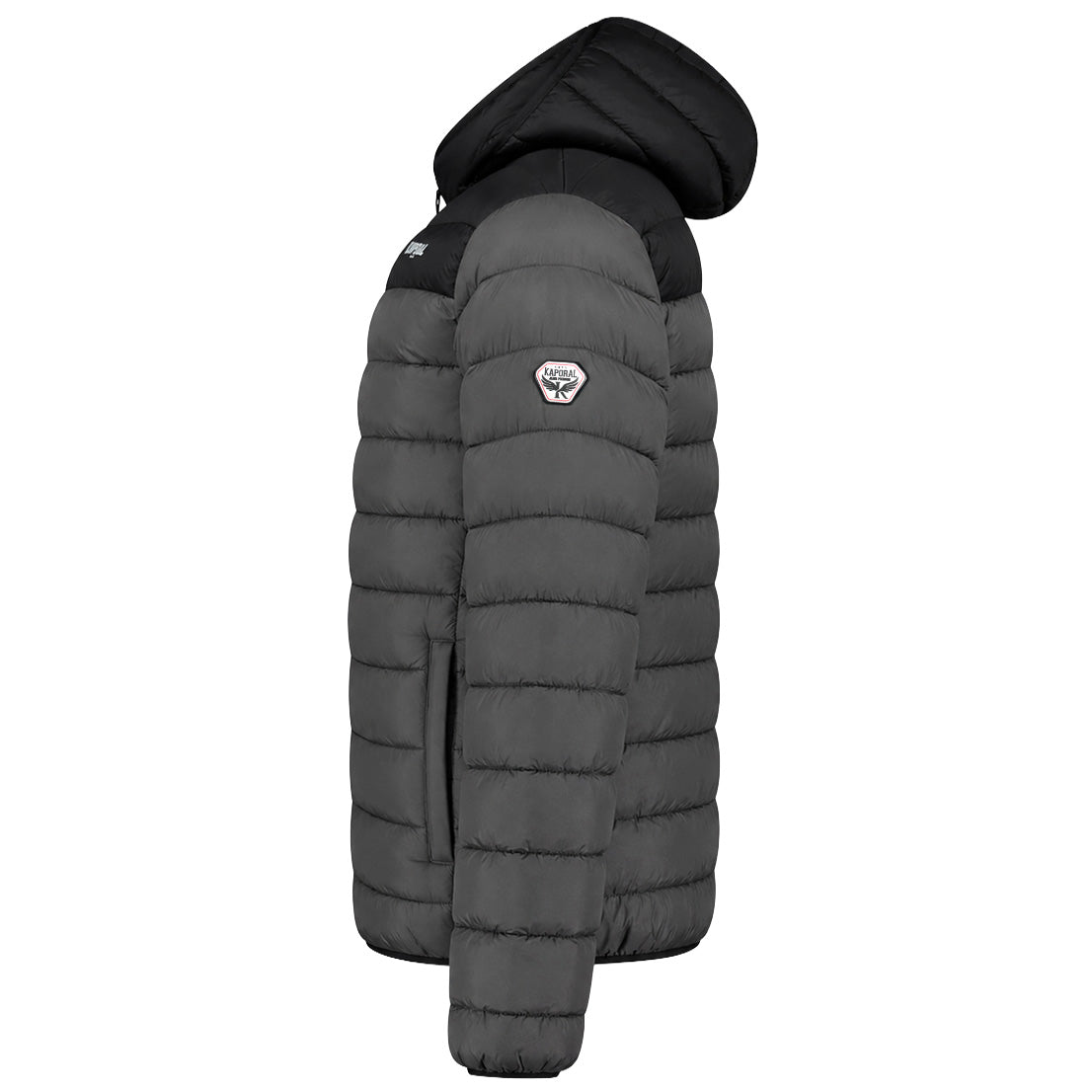 AMIGOCLERC HOOD Kaporal Homme - Doudoune Dark Grey f