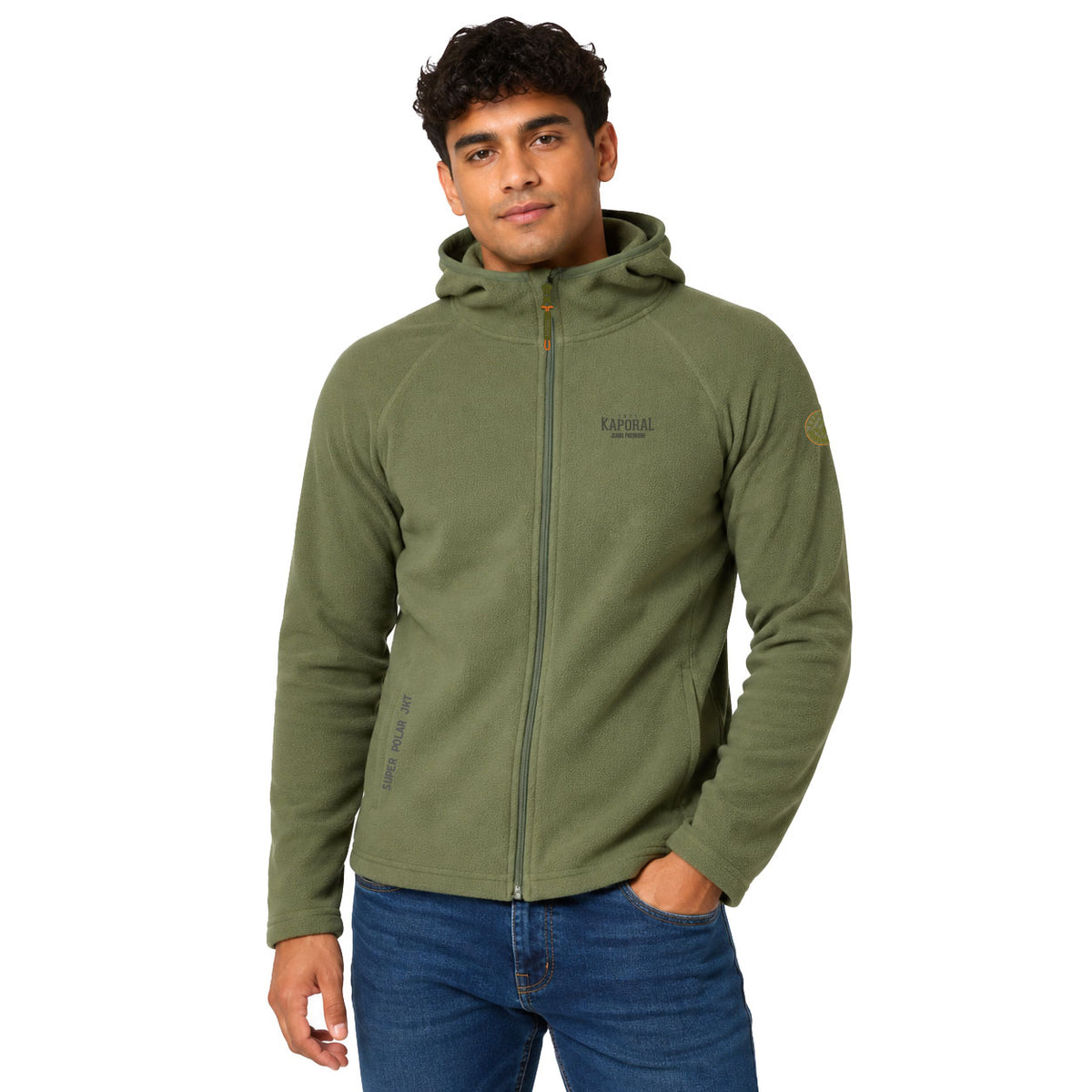 TUGIMORAL HOOD FZ Homme Kaki