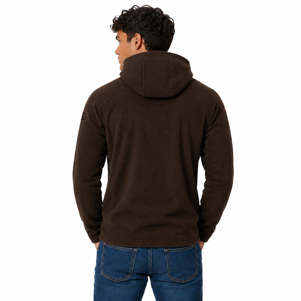 TUGIMORAL HOOD FZ Homme Marron