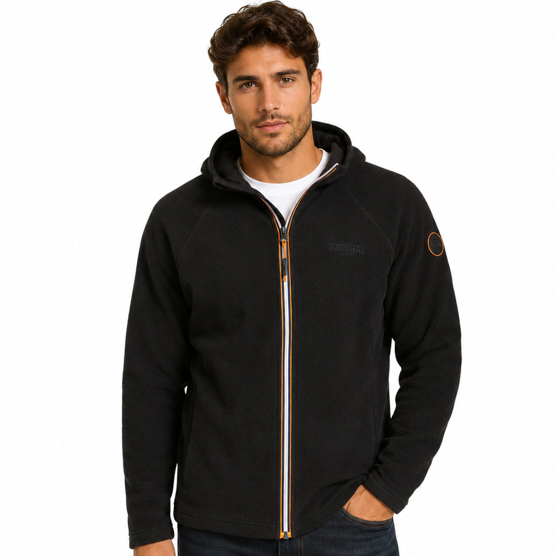 TUGIMORAL HOOD FZ Homme Noir