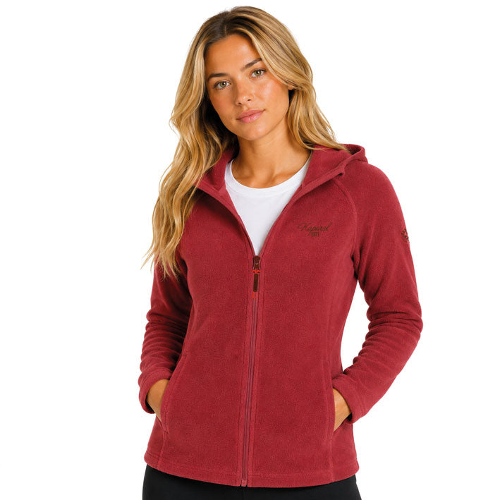 TUGOODORAL HOOD FZ Femme Bordeaux
