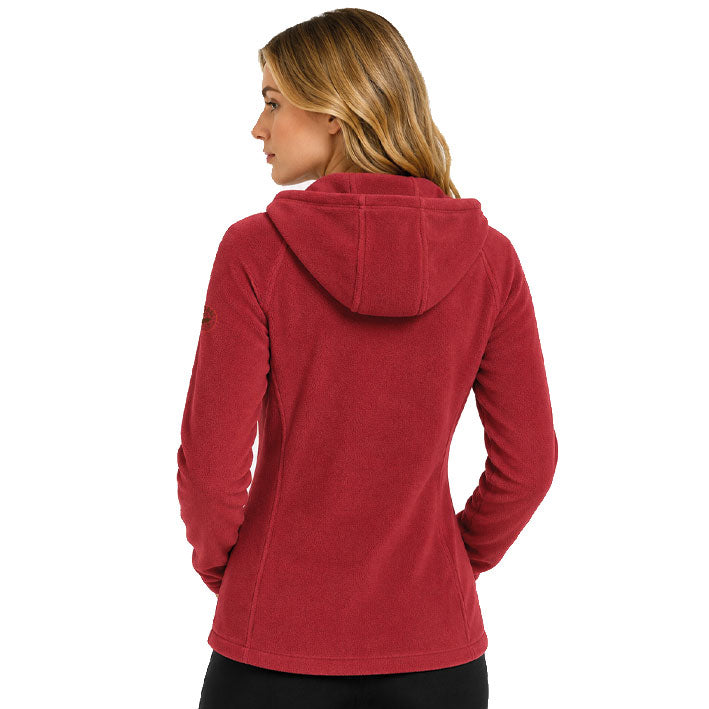 TUGOODORAL HOOD FZ Femme Bordeaux