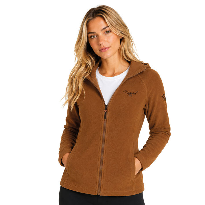TUGOODORAL HOOD FZ Femme Camel
