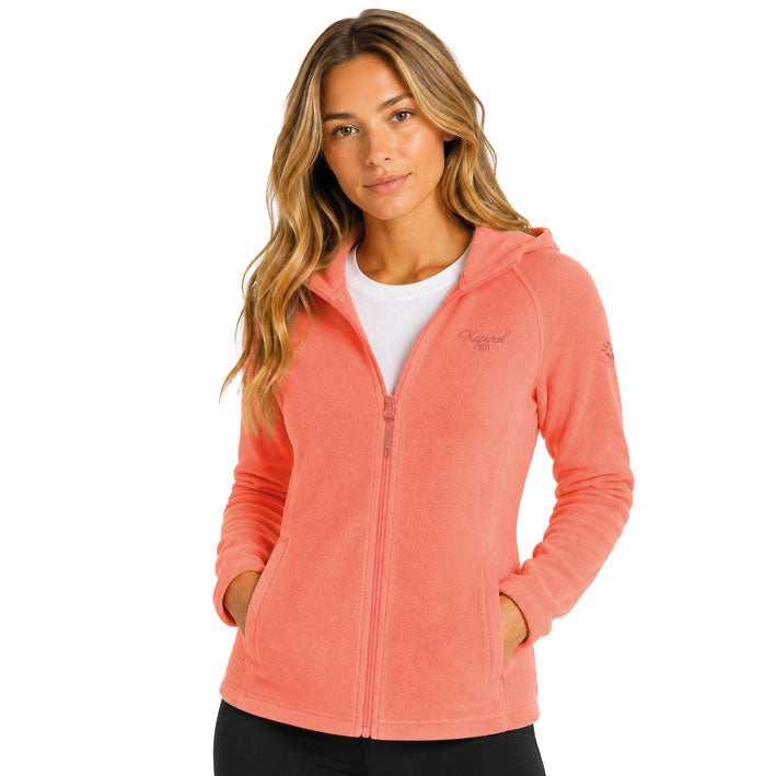 TUGOODORAL HOOD FZ Femme Corail