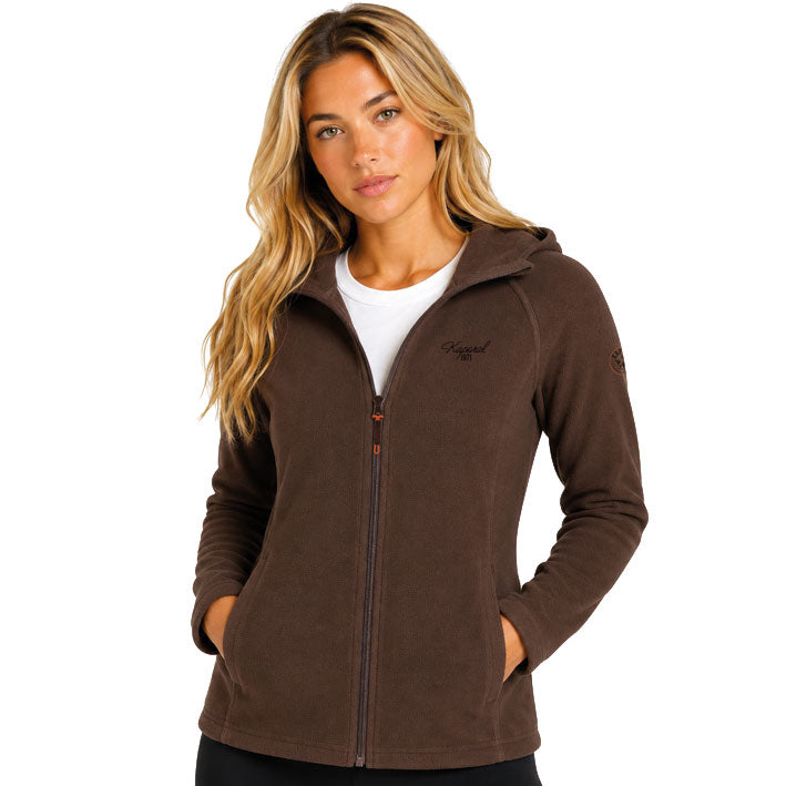 TUGOODORAL HOOD FZ Femme Marron