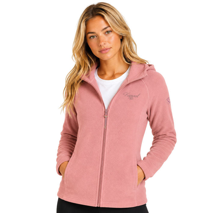 TUGOODORAL HOOD FZ Femme Rose Poudre