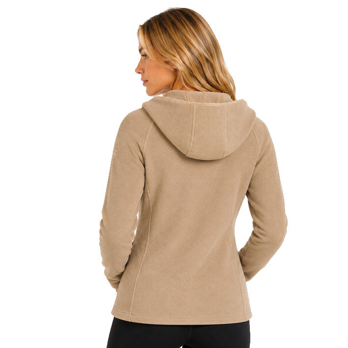 TUGOODORAL HOOD FZ Femme Taupe