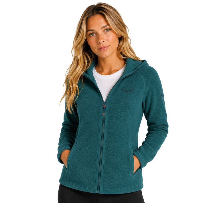 TUGOODORAL HOOD FZ Femme Vert Fonce