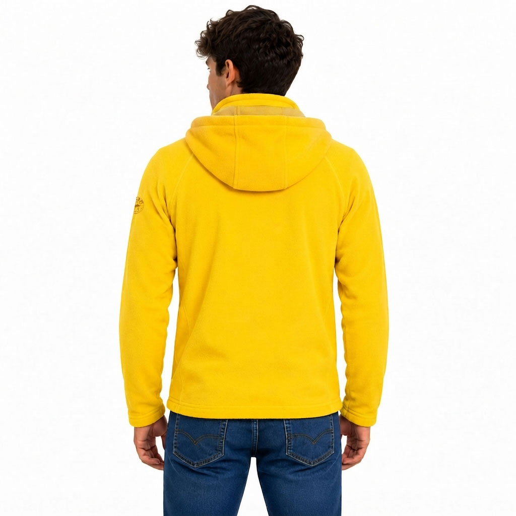 TUGOODORAL HOOD FZ Homme Moutarde