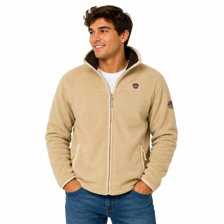 USINEORAL Homme Camel Marron