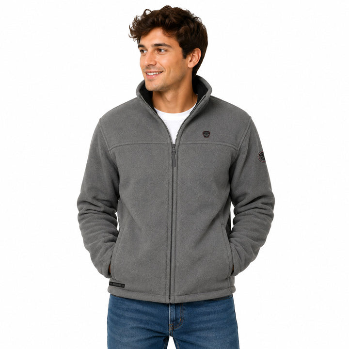 USINEORAL Homme Gris Fonce Noir