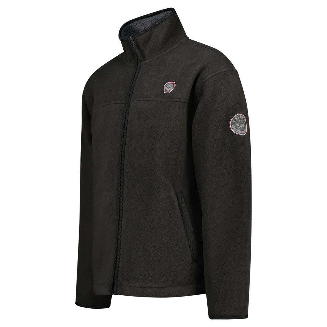 USINEORAL Homme Noir Gris Fonce