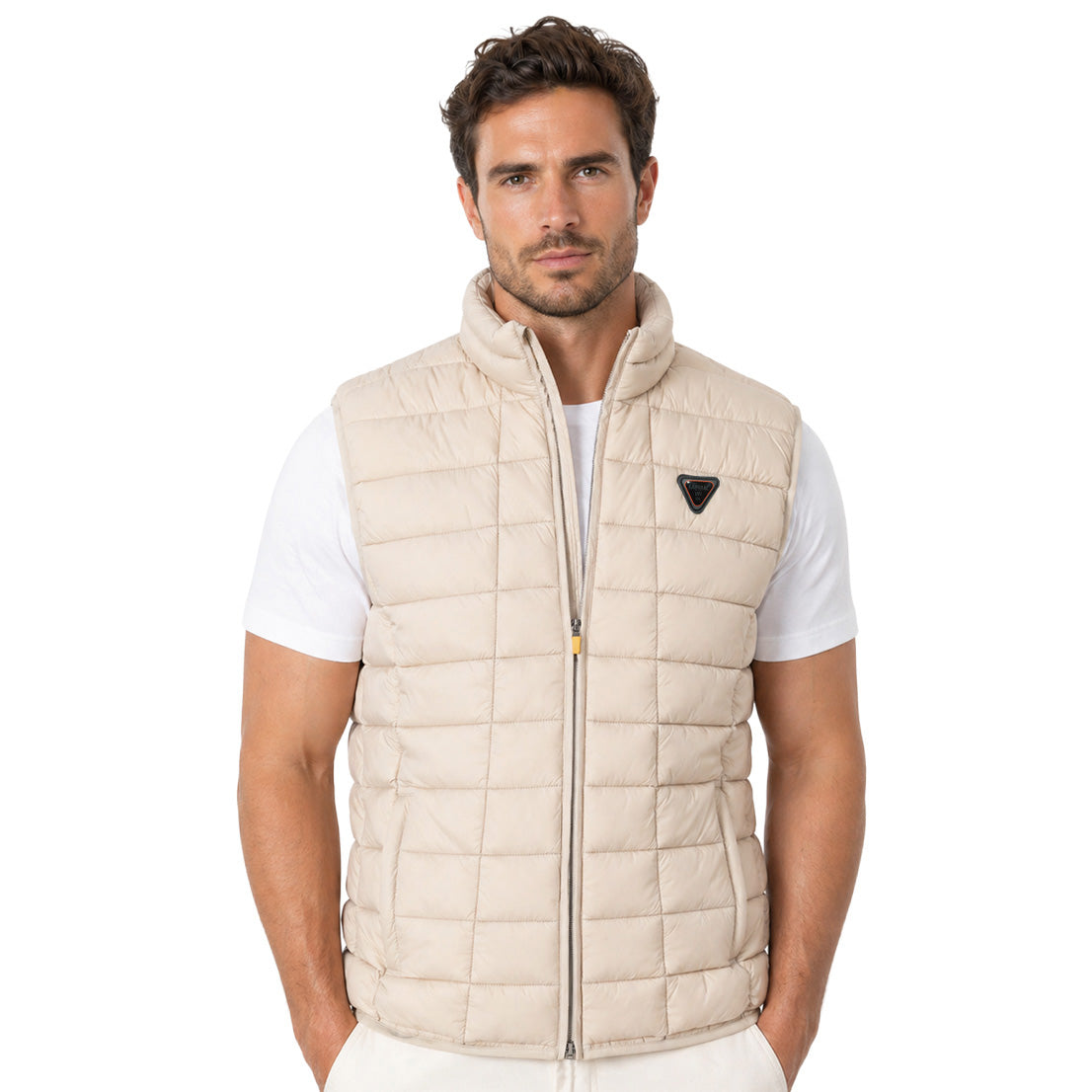 VAIPTER BASIC Kaporal Homme - Veste sans manches Beige a