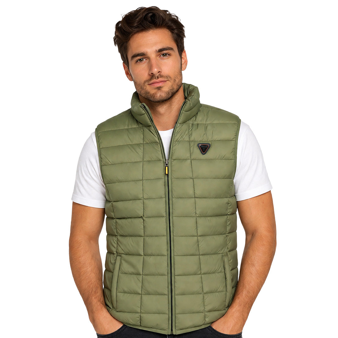 VAIPTER BASIC Kaporal Homme - Veste sans manches Olive a