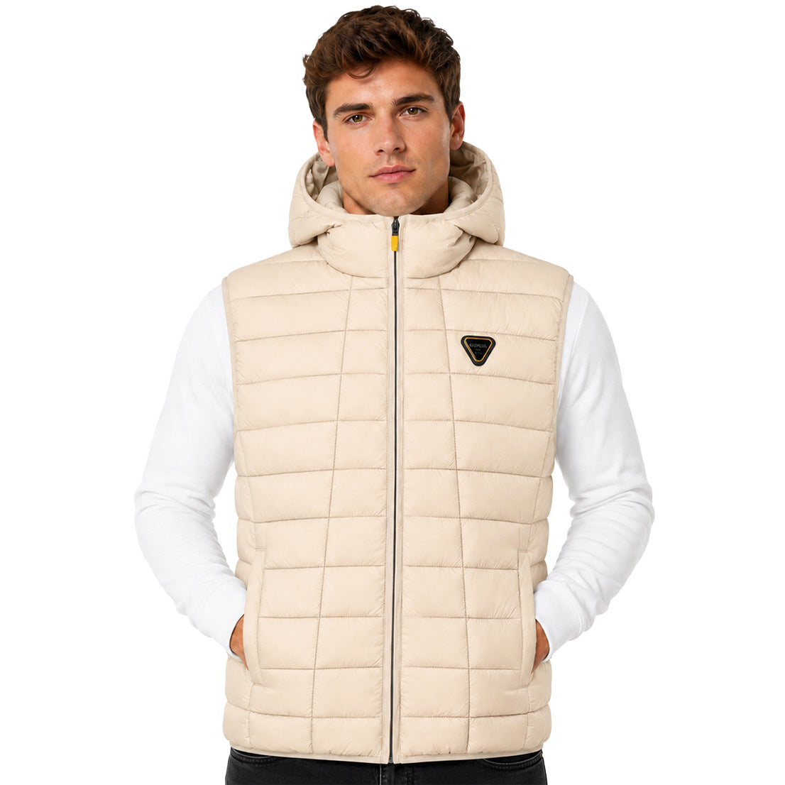 VAIPTER HOOD Kaporal Homme - Veste sans manches Beige a