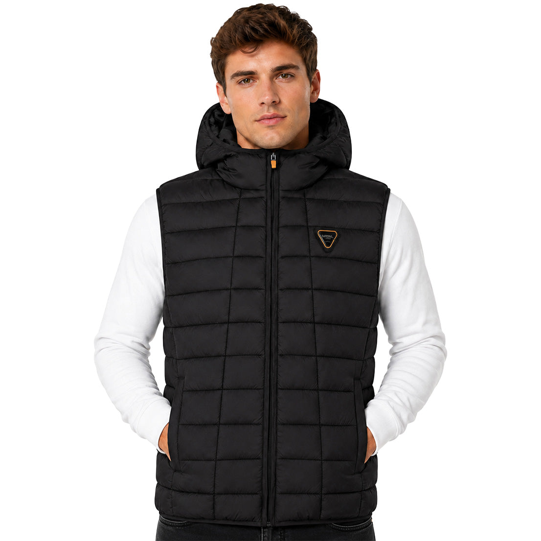 VAIPTER HOOD Kaporal Homme - Veste sans manches Black a