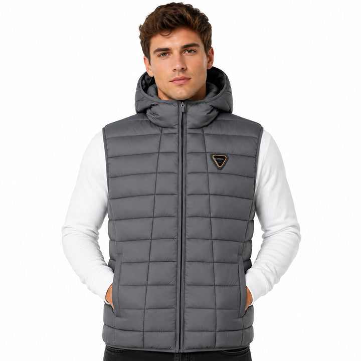 VAIPTER HOOD Kaporal Homme - Veste sans manches Dark Grey a