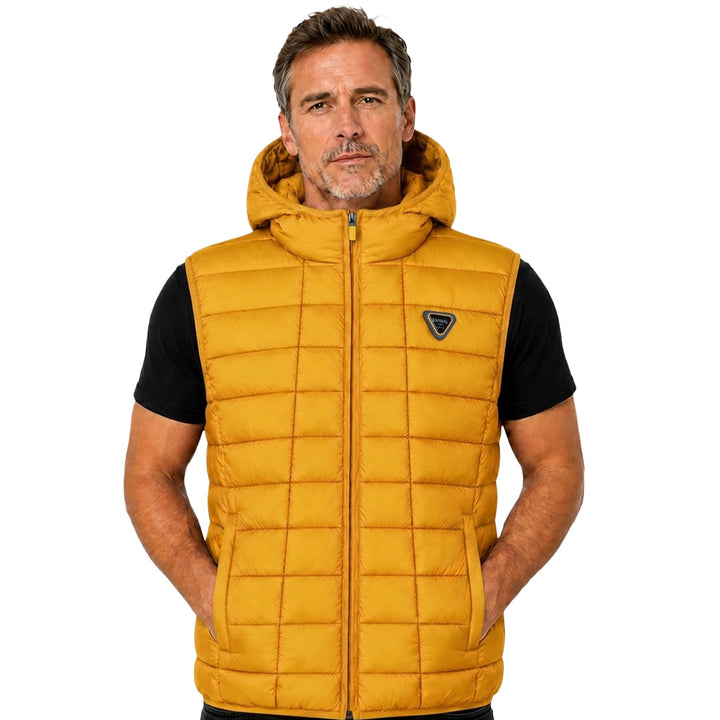 VAIPTER HOOD Kaporal Homme - Veste sans manches Mustard a