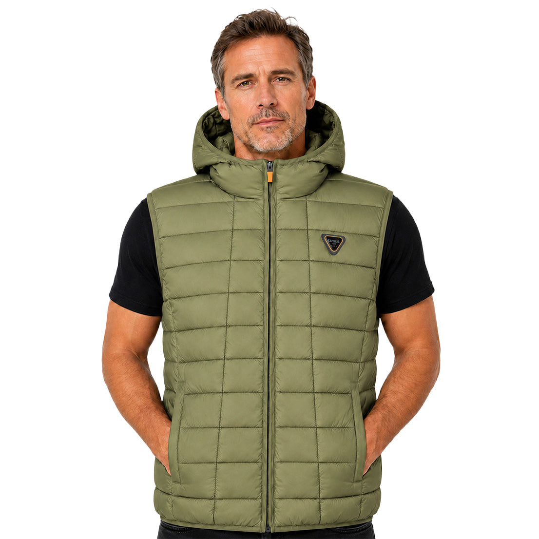 VAIPTER HOOD Kaporal Homme - Veste sans manches Olive a