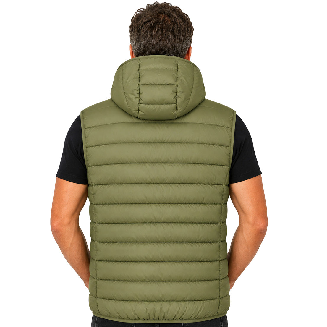 VAIPTER HOOD Kaporal Homme - Veste sans manches Olive b