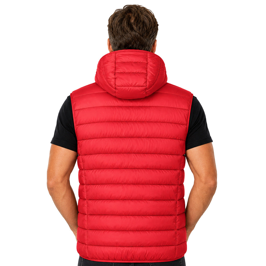 VAIPTER HOOD Kaporal Homme - Veste sans manches Red b
