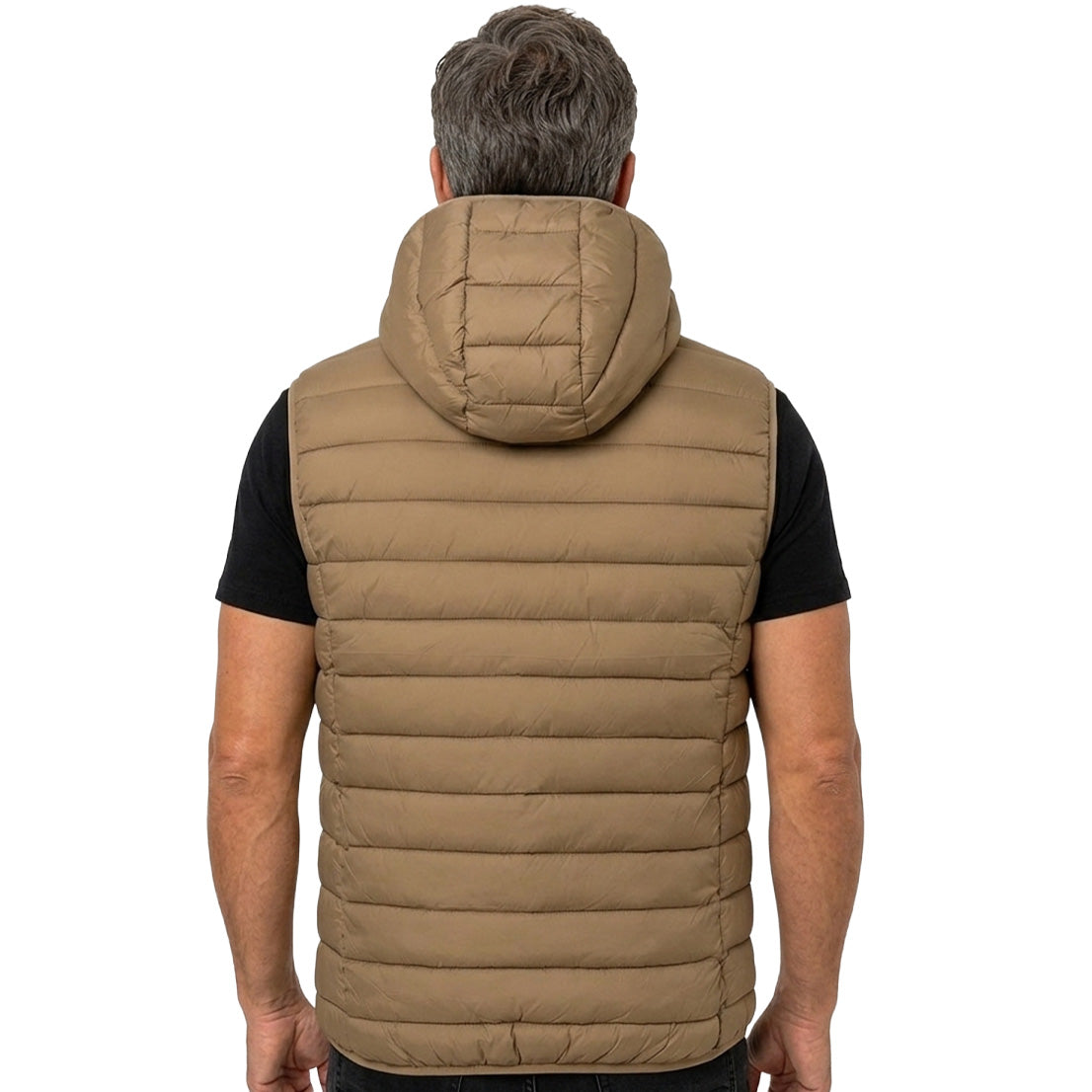 VAIPTER HOOD Kaporal Homme - Veste sans manches Taupe b