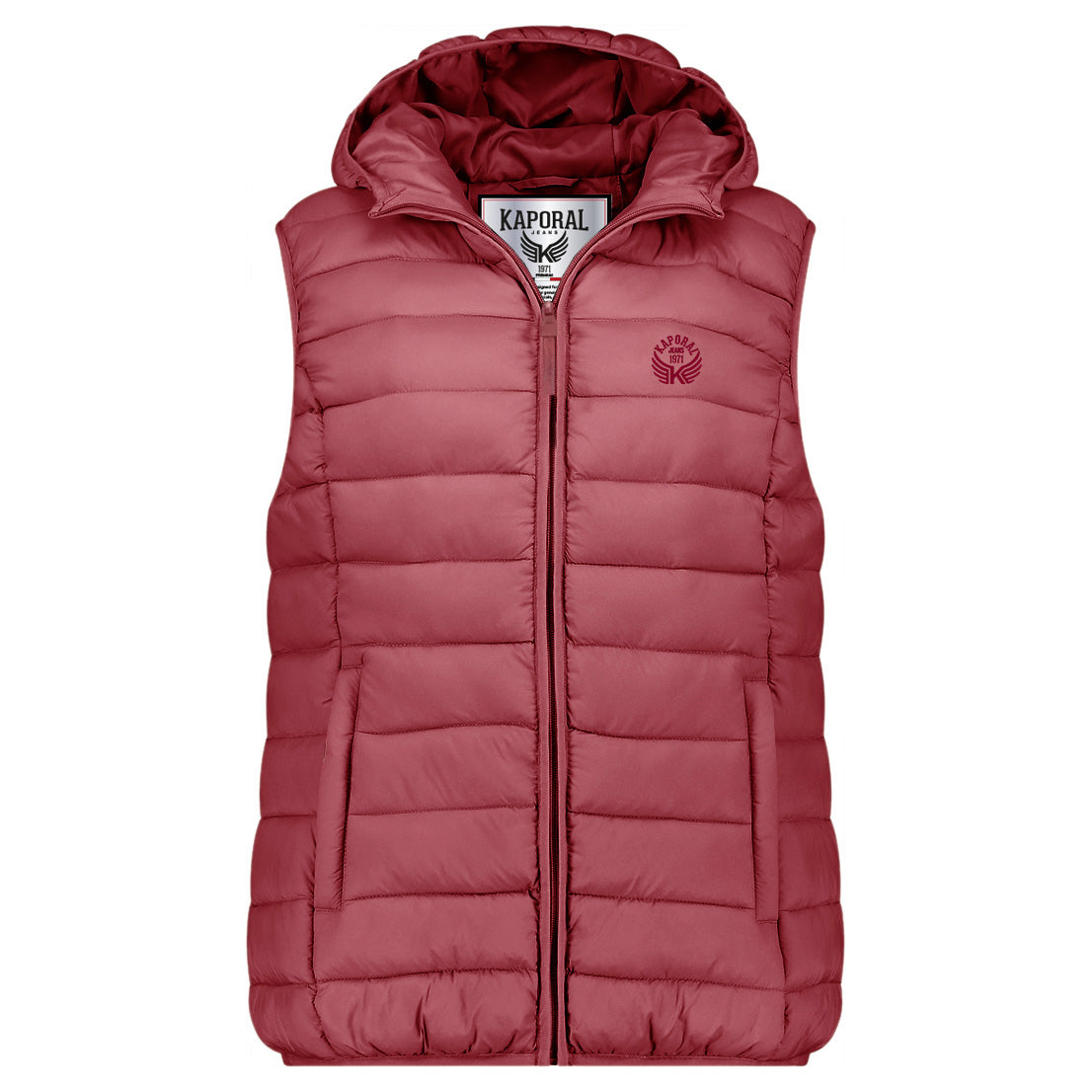 VATIKOLORAL HOOD Femme Bordeaux
