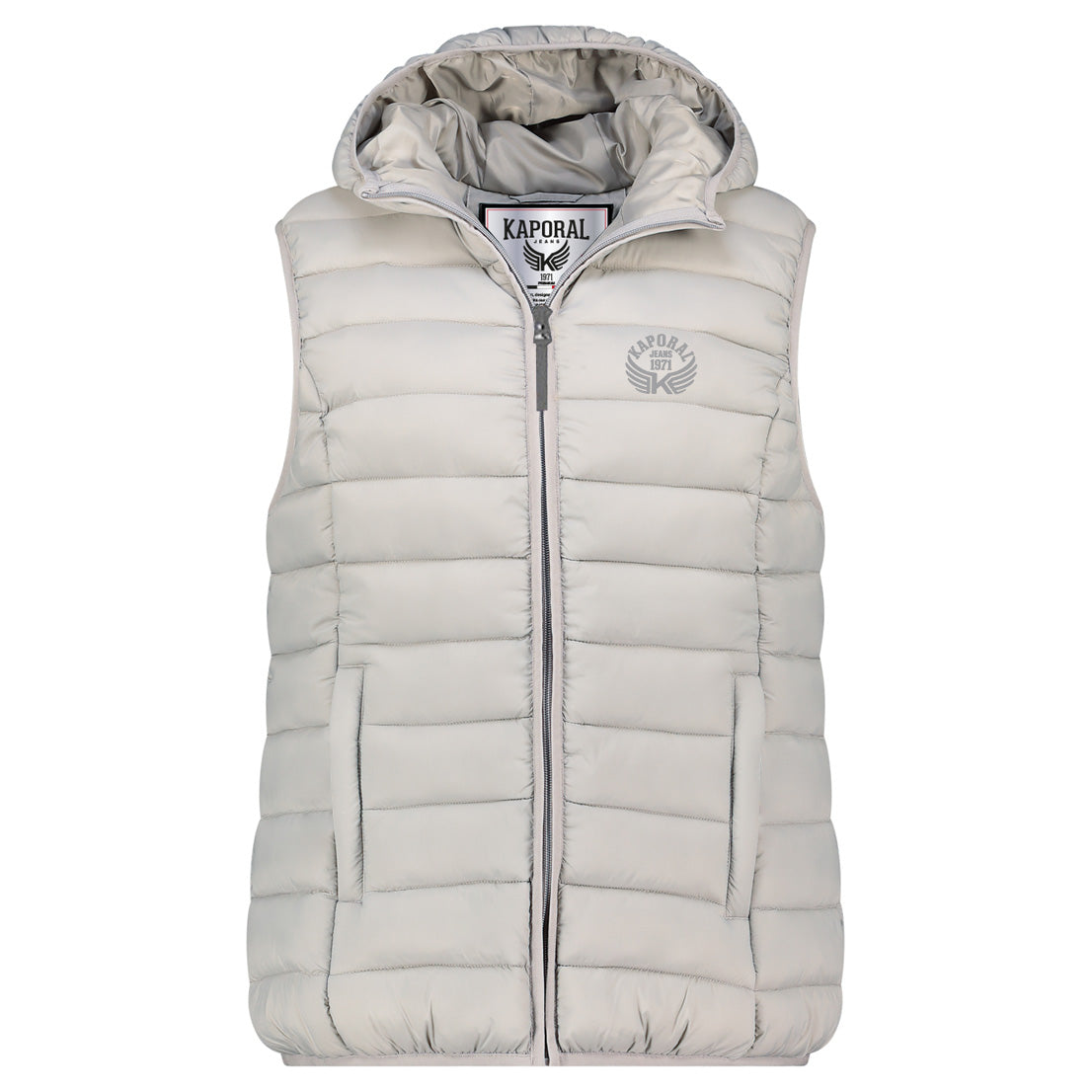 VATIKOLORAL HOOD Femme Gris Clair