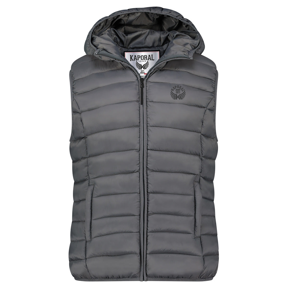 VATIKOLORAL HOOD Femme Gris Fonce