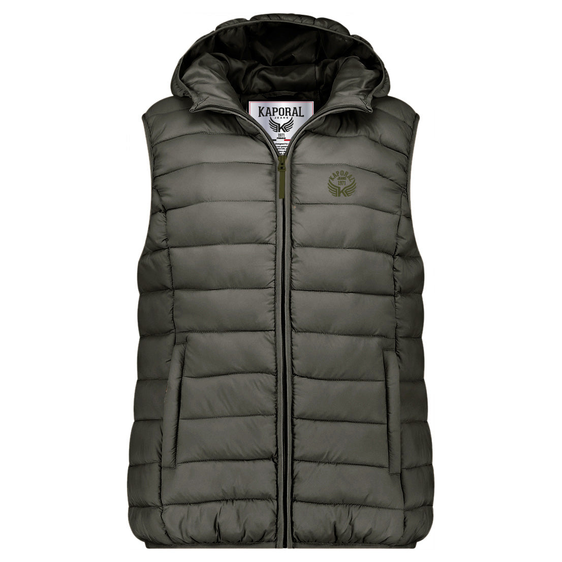 VATIKOLORAL HOOD Femme Kaki
