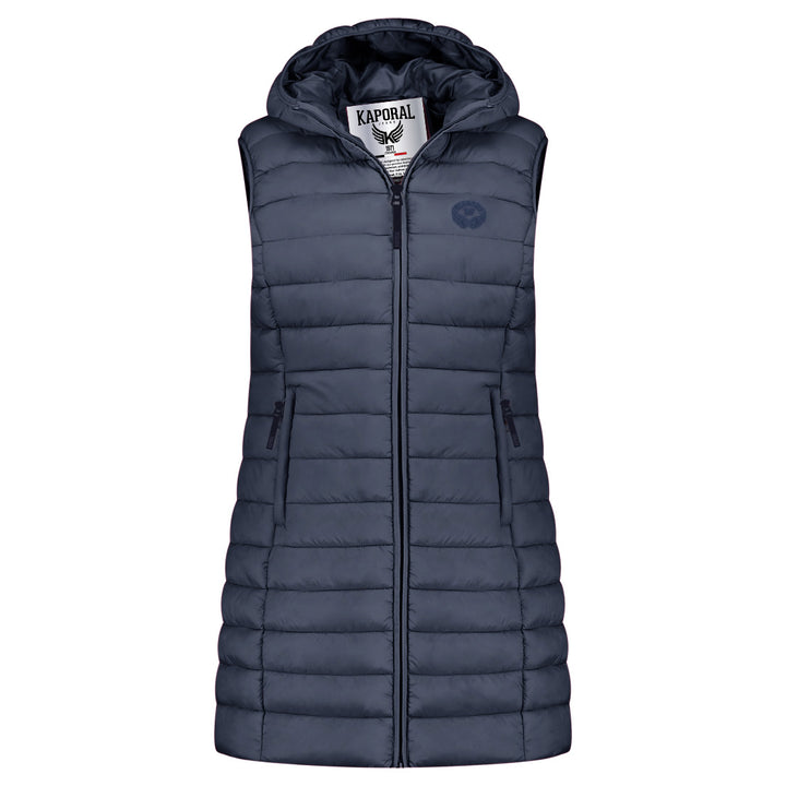 VATIKOLORAL HOOD LONG Femme Marine