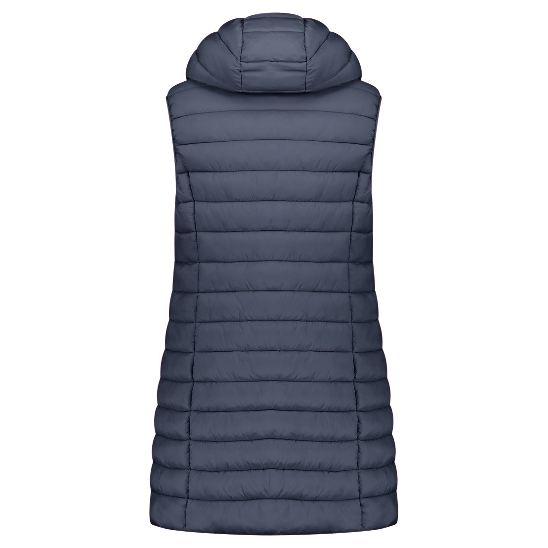 VATIKOLORAL HOOD LONG Femme Marine