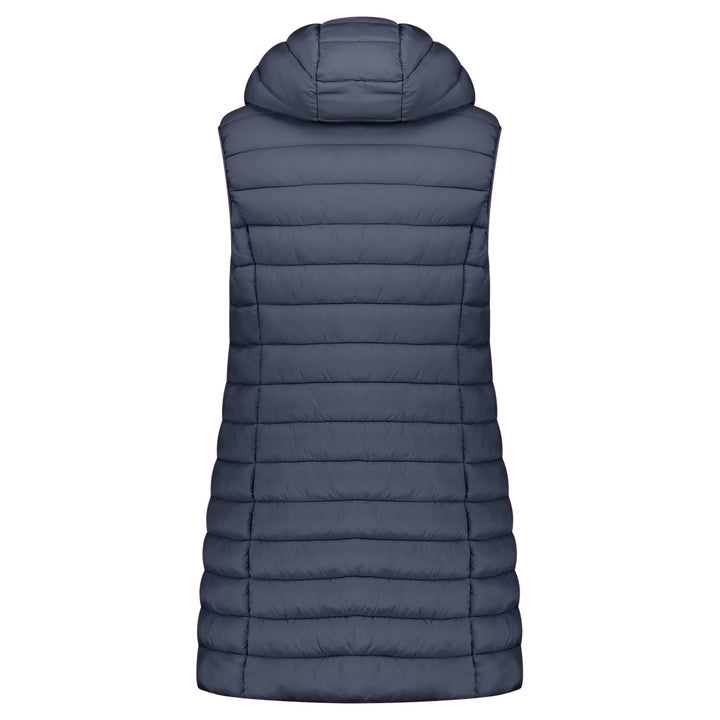 VATIKOLORAL HOOD LONG Femme Marine