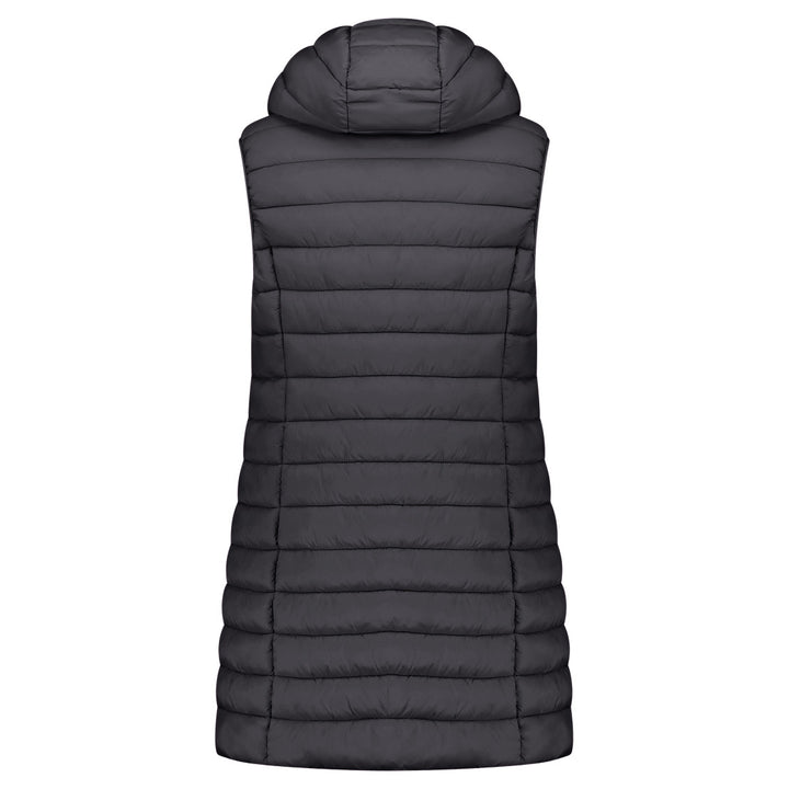 VATIKOLORAL HOOD LONG Femme Noir