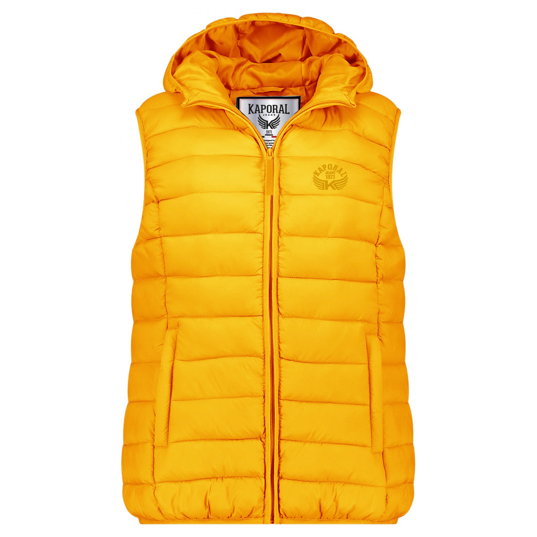 VATIKOLORAL HOOD Femme Moutarde