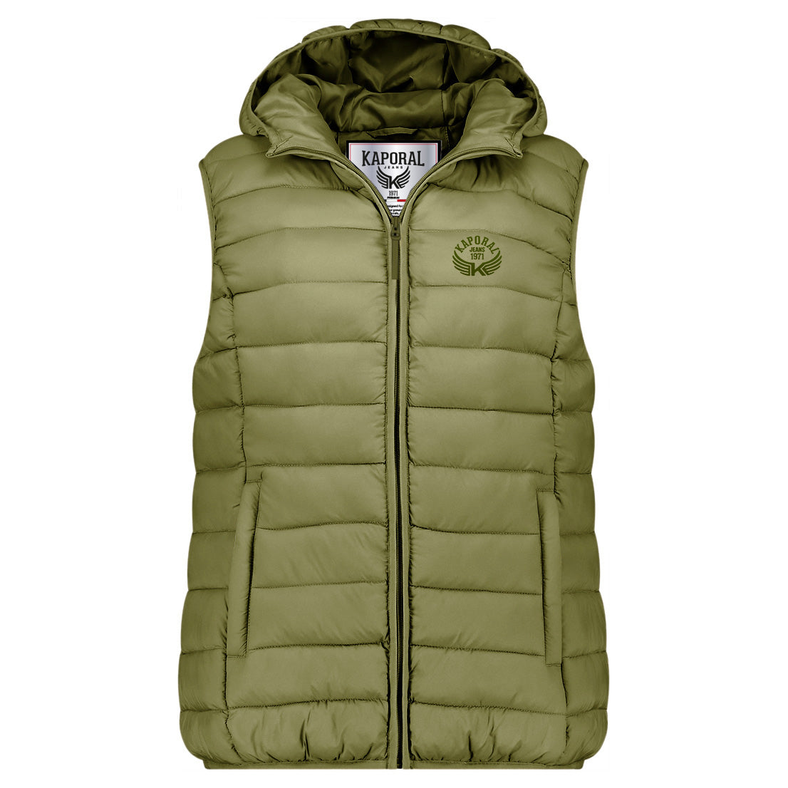 VATIKOLORAL HOOD Femme Olive