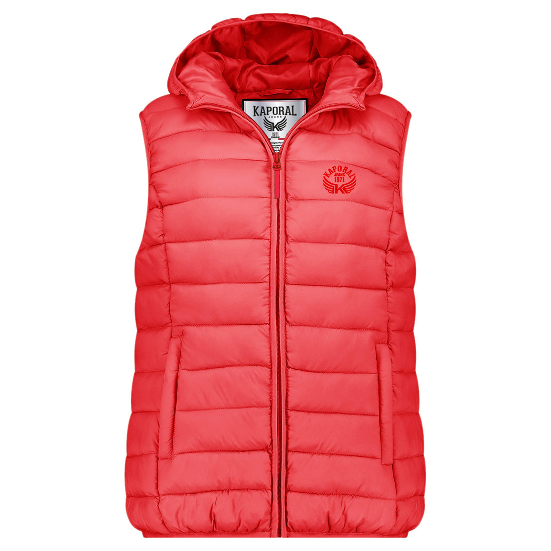 VATIKOLORAL HOOD Femme Rouge