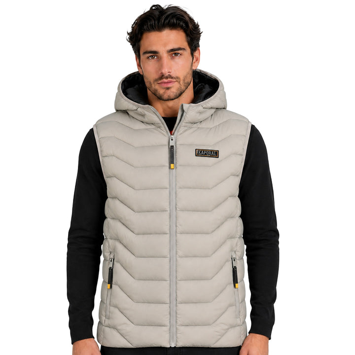VOPAINORAL HOOD Homme Gris Clair