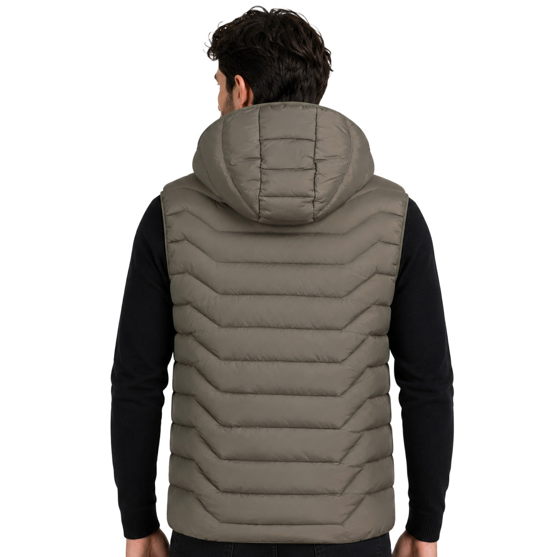 VOPAINORAL HOOD Homme Kaki