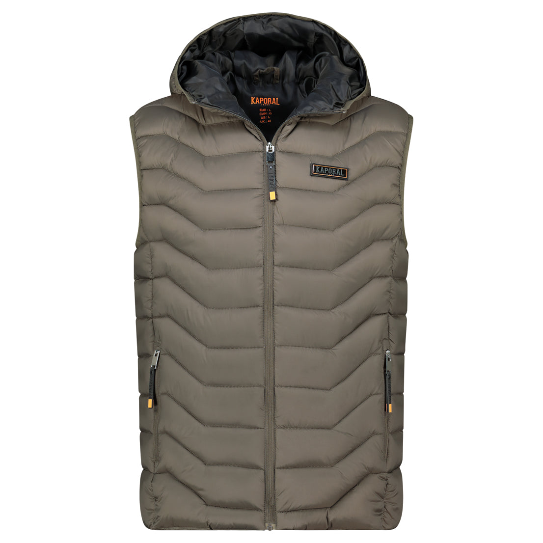 VOPAINORAL HOOD Homme Kaki