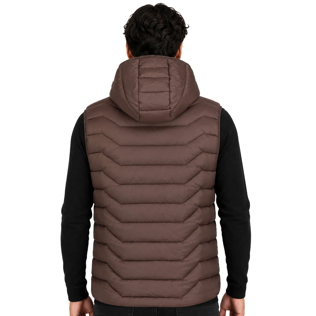 VOPAINORAL HOOD Homme Marron Fonce