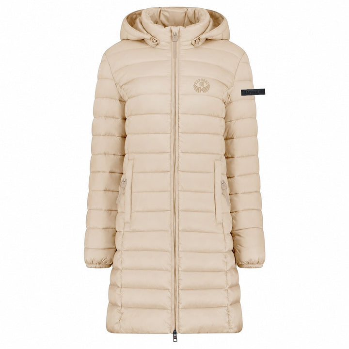ATIKOLORAL HOOD LONG Kaporal Femme - Doudoune Beige