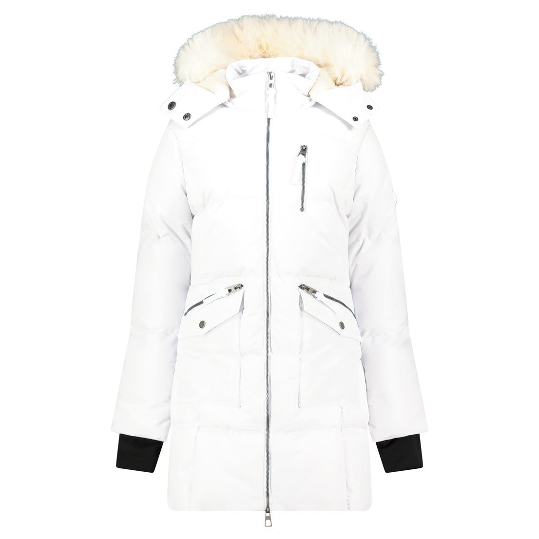 BALALANDORAL Kaporal Femme - Parka Blanc Casse