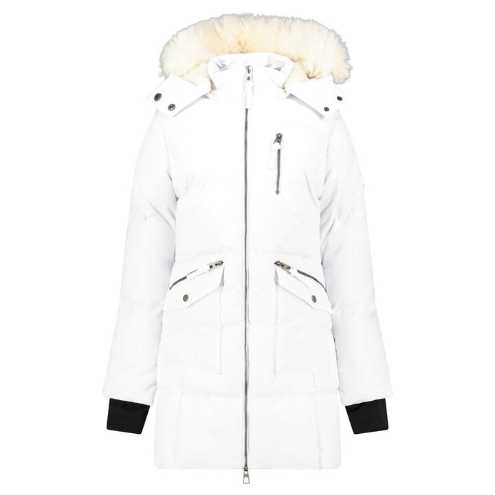 BALALANDORAL Kaporal Femme - Parka Blanc Casse