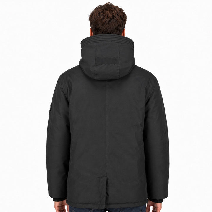 CLAUDEORAL Kaporal Homme - Parka Noir