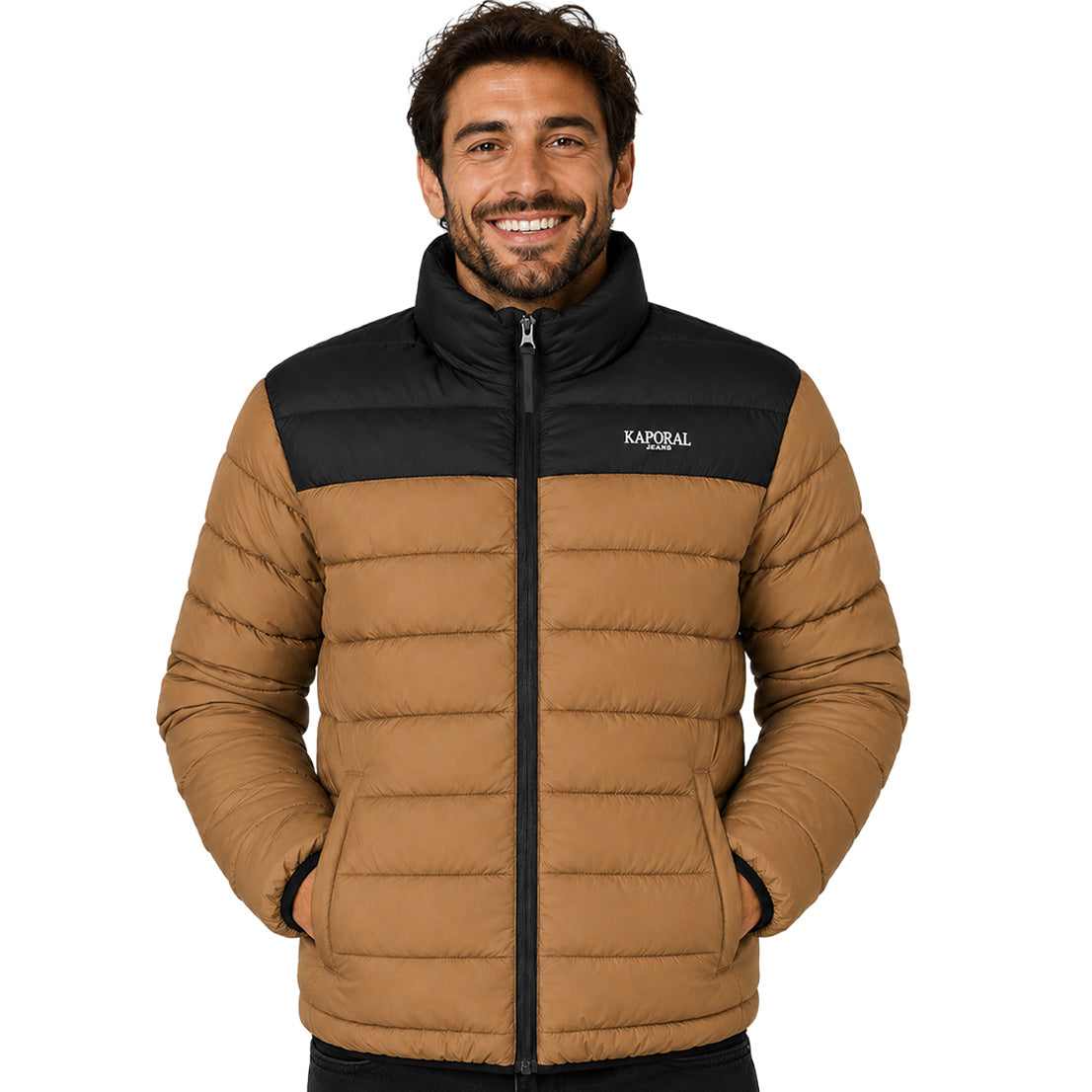 AMIGOCLERC BASIC Kaporal Homme - Doudoune Taupe a