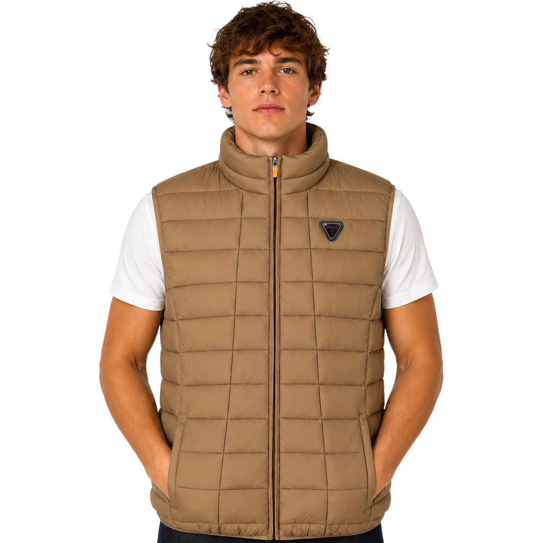 VAIPTER BASIC Kaporal Homme - Veste sans manches Taupe a