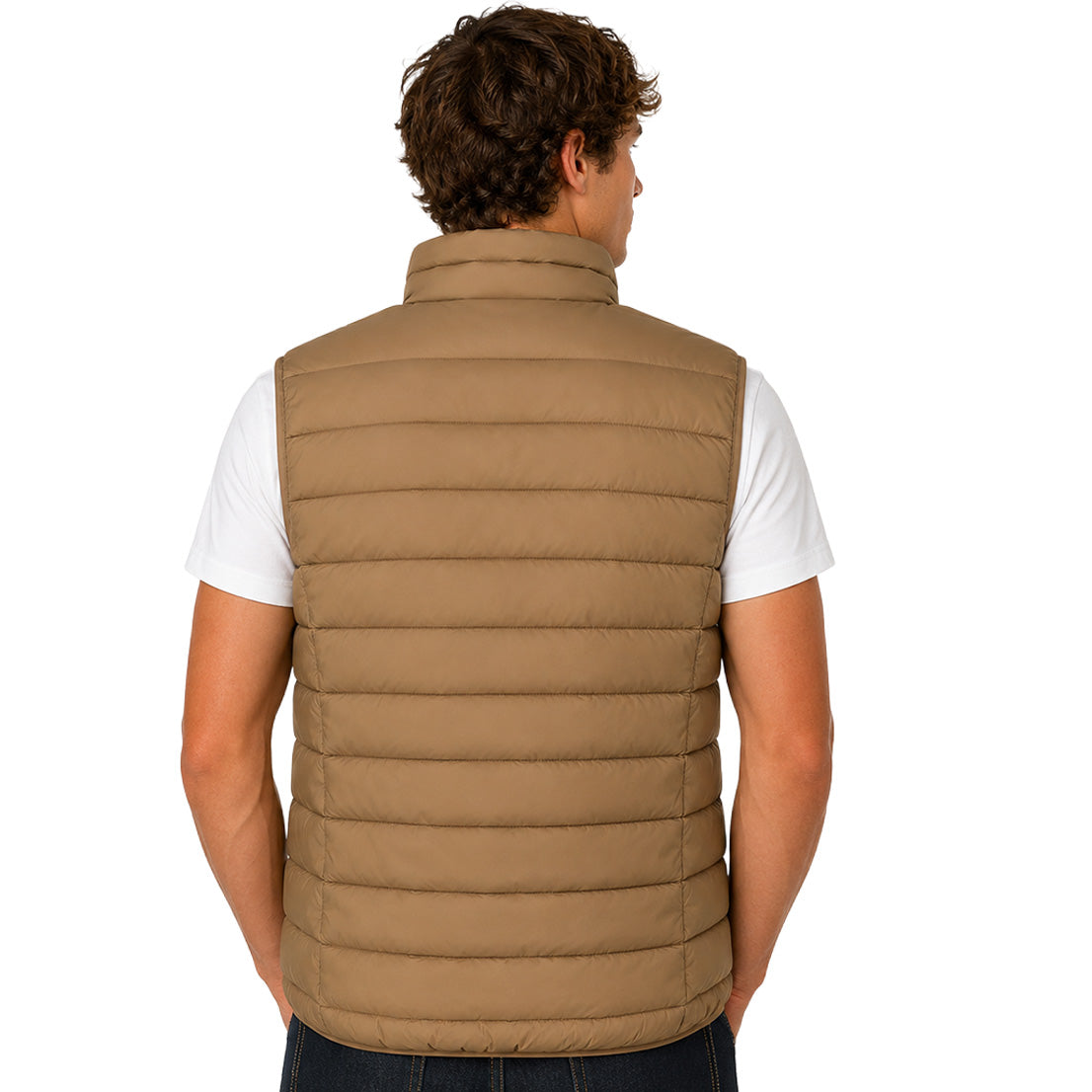 VAIPTER BASIC Kaporal Homme - Veste sans manches Taupe b
